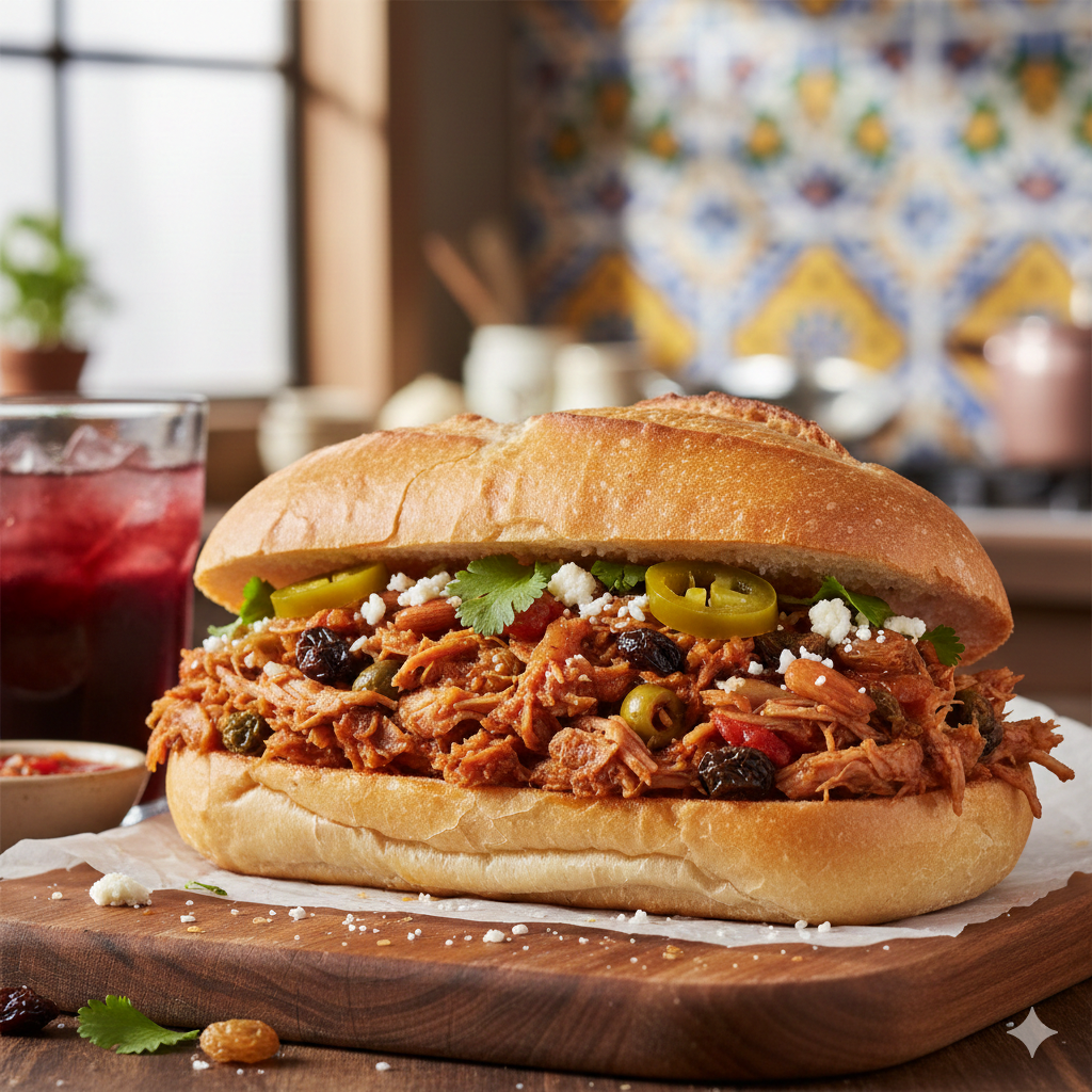 Comida Navideña: Las tortas de bacalao de 'La Casa del Pavo' son imperdibles esta temporada. Foto: IA generativa Gemini.