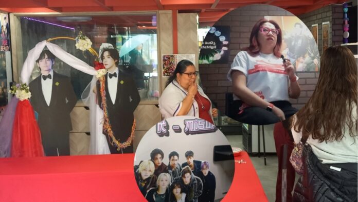 K-Misul, el espacio obligado para cualquier ARMY en estos días de conciertos de BTS en CDMX. Fotos: Especial